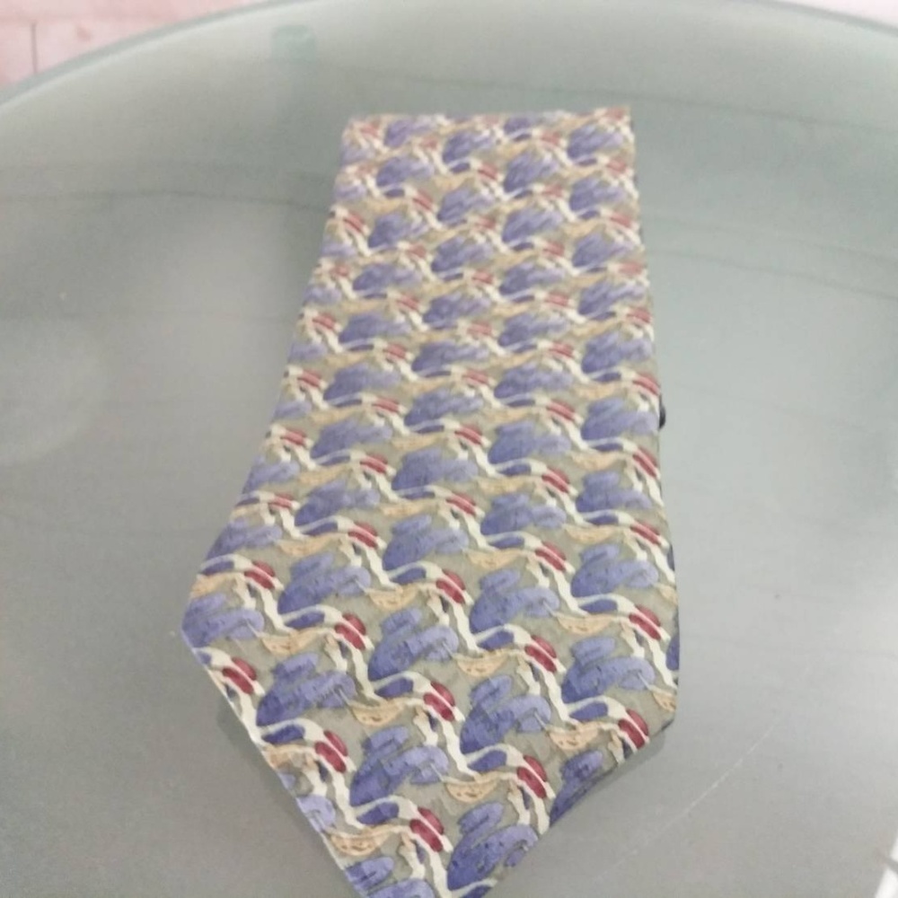 Artisphere Charles Vinson 100% SIlk Tie USA 60 x 4